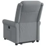 Sillón reclinable elevable de tela gris claro de , Sillones - Ref: Foro24-3303314, Precio: 292,08 €, Descuento: %
