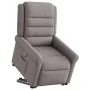 Sillón reclinable elevable tela gris taupe de , Sillones - Ref: Foro24-3303321, Precio: 295,94 €, Descuento: %