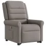 Sillón reclinable elevable tela gris taupe de , Sillones - Ref: Foro24-3303321, Precio: 295,94 €, Descuento: %