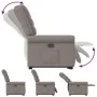Sillón reclinable elevable tela gris taupe de , Sillones - Ref: Foro24-3303321, Precio: 295,94 €, Descuento: %