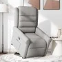 Sillón reclinable elevable de tela gris nube de , Sillones - Ref: Foro24-3303323, Precio: 277,79 €, Descuento: %