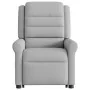 Sillón reclinable elevable de tela gris nube de , Sillones - Ref: Foro24-3303323, Precio: 277,79 €, Descuento: %