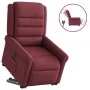 Sillón eléctrico reclinable elevable de tela rojo tinto de , Sillones - Ref: Foro24-3303337, Precio: 329,20 €, Descuento: %
