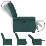Sillón eléctrico reclinable elevable de tela verde oscuro de , Sillones - Ref: Foro24-3303340, Precio: 329,00 €, Descuento: %
