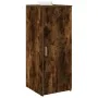 Armario de madera de ingeniería roble ahumado 40x45x103,5 cm de , Taquillas y armarios de almacenamiento - Ref: Foro24-859037...