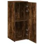 Armario de madera de ingeniería roble ahumado 40x45x103,5 cm de , Taquillas y armarios de almacenamiento - Ref: Foro24-859037...