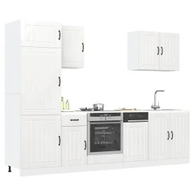 Mueble cocina Kalmar blanco de alto brillo 7 pzas de , Armarios de cocina - Ref: Foro24-3314773, Precio: 632,39 €, Descuento: %