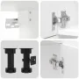 Mueble cocina Kalmar blanco de alto brillo 7 pzas de , Armarios de cocina - Ref: Foro24-3314773, Precio: 632,39 €, Descuento: %