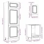 Mueble cocina Kalmar gris hormigón 7 pzas madera contrachapada de , Armarios de cocina - Ref: Foro24-3314765, Precio: 549,95 ...