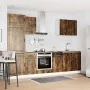 Mueble cocina Kalmar roble ahumado 7 pzas madera contrachapada de , Armarios de cocina - Ref: Foro24-3314786, Precio: 575,50 ...