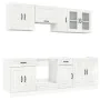 Mueble cocina Kalmar blanco de alto brillo 8 pzas de , Armarios de cocina - Ref: Foro24-3314823, Precio: 608,11 €, Descuento: %