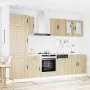 Mueble cocina Kalmar roble sonoma 8 pzas madera contrachapada de , Armarios de cocina - Ref: Foro24-3314814, Precio: 601,62 €...