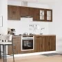 Mueble cocina Kalmar roble marrón 8 pzas madera contrachapada de , Armarios de cocina - Ref: Foro24-3314828, Precio: 544,29 €...