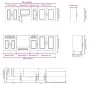 Mueble cocina Kalmar roble marrón 8 pzas madera contrachapada de , Armarios de cocina - Ref: Foro24-3314828, Precio: 544,29 €...