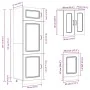 Mueble cocina Kalmar madera vieja 8 pzas madera contrachapada de , Armarios de cocina - Ref: Foro24-3314799, Precio: 641,66 €...