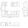 Mueble cocina Kalmar roble ahumado 8 pzas madera contrachapada de , Armarios de cocina - Ref: Foro24-3314816, Precio: 620,20 ...