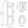 Mueble cocina Kalmar roble ahumado 8 pzas madera contrachapada de , Armarios de cocina - Ref: Foro24-3314816, Precio: 620,20 ...