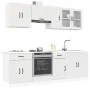 Mueble de cocina Kalmar blanco 8 piezas madera contrachapada de , Armarios de cocina - Ref: Foro24-3314821, Precio: 517,09 €,...