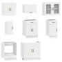 Mueble de cocina Kalmar blanco 8 piezas madera contrachapada de , Armarios de cocina - Ref: Foro24-3314821, Precio: 517,09 €,...