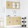Mueble cocina Kalmar roble sonoma 4 pzas madera contrachapada de , Armarios de cocina - Ref: Foro24-3314854, Precio: 267,57 €...