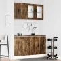 Mueble cocina Kalmar roble ahumado 4 pzas madera contrachapada de , Armarios de cocina - Ref: Foro24-3314856, Precio: 296,27 ...