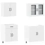 Mueble de cocina Kalmar blanco 4 piezas madera contrachapada de , Armarios de cocina - Ref: Foro24-3314861, Precio: 286,52 €,...