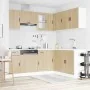 Mueble cocina Porto roble sonoma 11 pzas madera contrachapada de , Armarios de cocina - Ref: Foro24-3314964, Precio: 670,23 €...