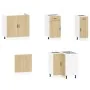 Mueble cocina Porto roble sonoma 11 pzas madera contrachapada de , Armarios de cocina - Ref: Foro24-3314964, Precio: 670,23 €...
