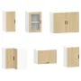 Mueble cocina Porto roble sonoma 11 pzas madera contrachapada de , Armarios de cocina - Ref: Foro24-3314964, Precio: 670,23 €...