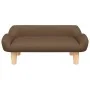 Sofá para niños de tela marrón 70x40x24 cm de , Mobiliario para bebés y niños pequeños - Ref: Foro24-3196346, Precio: 61,11 €...