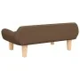 Sofá para niños de tela marrón 70x40x24 cm de , Mobiliario para bebés y niños pequeños - Ref: Foro24-3196346, Precio: 61,11 €...