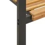 Juego de comedor de jardín 9 pzas madera maciza acacia y metal de , Conjuntos de jardín - Ref: Foro24-3155413, Precio: 890,72...