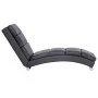 Diván de cuero sintético gris de , Divanes - Ref: Foro24-281293, Precio: 234,78 €, Descuento: %