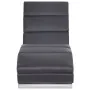 Diván de cuero sintético gris de , Divanes - Ref: Foro24-281293, Precio: 234,78 €, Descuento: %