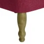 Sillones de estilo francés 2 unidades de tela color vino tinto de , Sillones - Ref: Foro24-282137, Precio: 229,11 €, Descuent...