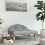 Cama para perros de tela gris claro 70x52x30 cm de , Camas para perros - Ref: Foro24-171933, Precio: 58,14 €, Descuento: %