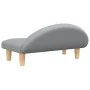 Cama para perros de tela gris claro 70x52x30 cm de , Camas para perros - Ref: Foro24-171933, Precio: 58,14 €, Descuento: %
