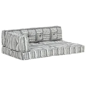Cojín para sofá de palés tela gris patchwork de , Cojines para sillas y sofás - Ref: Foro24-287723, Precio: 144,75 €, Descuen...