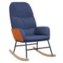 Silla mecedora de tela azul von , Schaukelstühle - Ref: Foro24-341046, Preis: 116,23 €, Rabatt: %