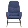 Silla mecedora de tela azul von , Schaukelstühle - Ref: Foro24-341046, Preis: 116,23 €, Rabatt: %