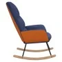 Silla mecedora de tela azul von , Schaukelstühle - Ref: Foro24-341046, Preis: 116,23 €, Rabatt: %