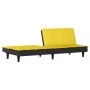 Sofá cama de tela amarillo claro von , Sofas - Ref: Foro24-351917, Preis: 211,39 €, Rabatt: %