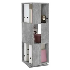 FMD Armario archivador giratorio abierto gris hormigón 34x34x108 cm by , Filing cabinets - Ref: Foro24-428795, Price: 99,61 €...