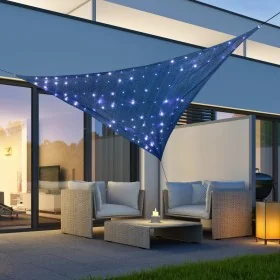 HI Toldo solar con 100 LED azul 3x3x3 m von , Sonnenschirme - Ref: Foro24-435326, Preis: 53,60 €, Rabatt: %