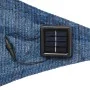 HI Toldo solar con 100 LED azul 3x3x3 m de , Sombrillas - Ref: Foro24-435326, Precio: 53,60 €, Descuento: %