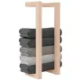 Toallero de madera maciza de pino 23x18x60 cm de , Toalleros - Ref: Foro24-822392, Precio: 18,61 €, Descuento: %