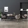Sillas de comedor giratorias 4 unidades tela color gris taupe de , Sillas de comedor - Ref: Foro24-3054870, Precio: 581,32 €,...
