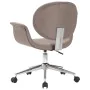 Sillas de comedor giratorias 4 unidades tela color gris taupe de , Sillas de comedor - Ref: Foro24-3054870, Precio: 581,32 €,...