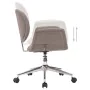 Sillas de comedor giratorias 4 unidades tela color gris taupe de , Sillas de comedor - Ref: Foro24-3054870, Precio: 581,32 €,...
