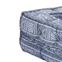 Puf modular de 2 plazas de tela índigo de , Cojines para sillas y sofás - Ref: Foro24-249413, Precio: 182,92 €, Descuento: %